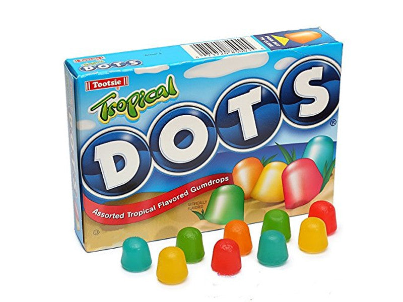 BOX DOTS TROPICAL 12/6.5 OZ