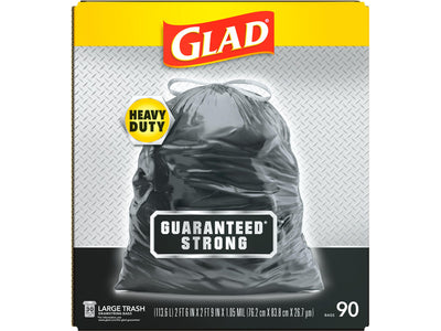 GLAD 30 GAL BLACK 90/CS