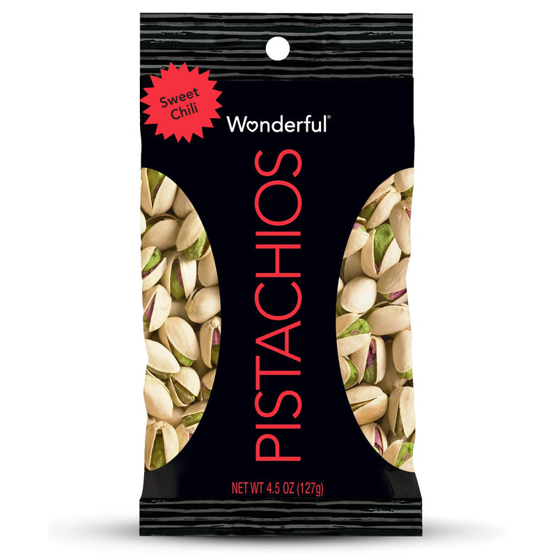 WONDERFUL PISTACHIOS SWEET CHILI 8/4.5OZ