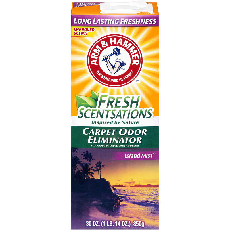 CARPET ODOR ELIM, ISLAND MIST 30oz 6/CS