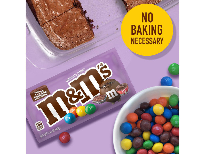 M&M FUDGE BROWNIE 24/1.41 OZ