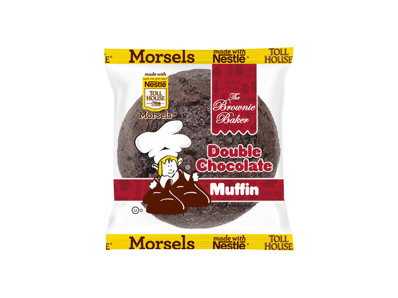 BROWNIE BAKER CHOCOLATE MUFFIN 6 CT