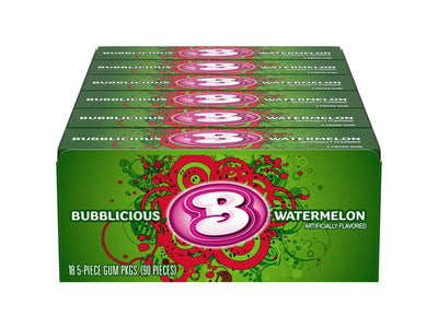 BUBBLICIOUS WATERMELON 18/5PC