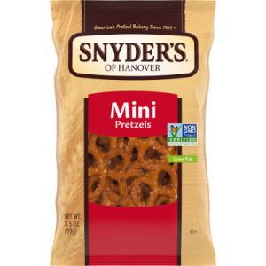 SNYDERS MINI PRETZELS 8/3.5 OZ