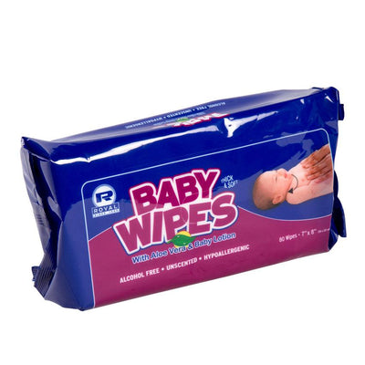 BABY WIPES UNSCENTED REFILL 12/80 CT