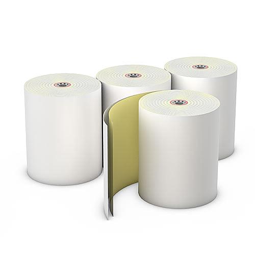 CARBONLESS 3"X92' 2PLY WHT/YLW 50/CS