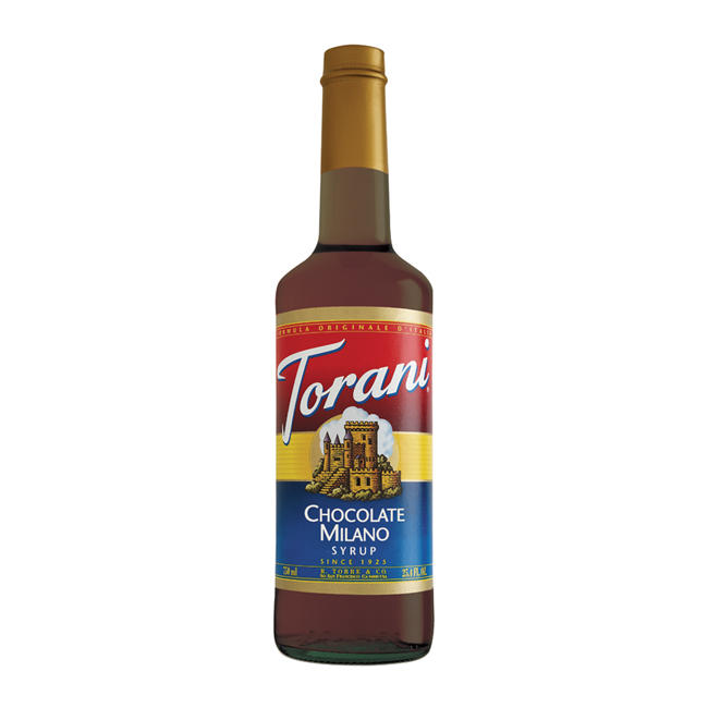 TORANI CHOCOLATE MILANO SYRUP 12/750 ML