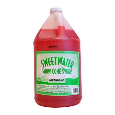 SNOW CONE SYRUP WATERMELON 4/1 GAL