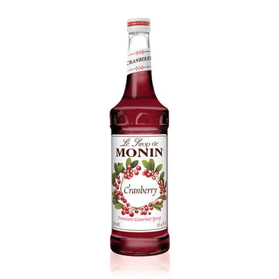 MONIN CRANBERRY SYRUP 750/ML