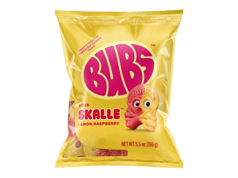 BUBS SWEET SKALLE LEMON RASPBERRY 5.5 OZ