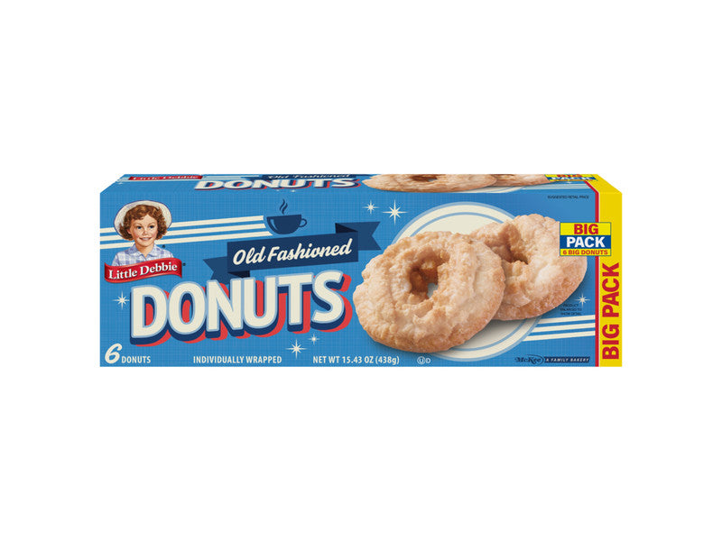 BIG PACK CHOC OLD FASHIONED DONUT