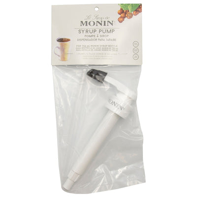 MONIN 750/ML GLASS BOTTLE  PUMP .25 OZ