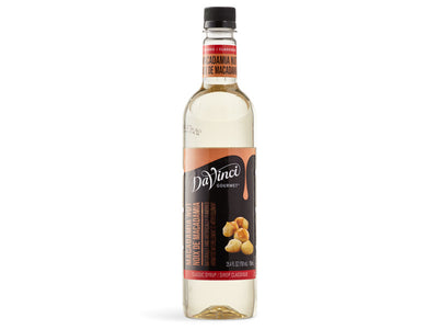 DAVINCI MACADAMIA NUT SYRUP 4/750 ML