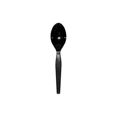 CUTLERY MID HEAVY BLACK PS SPOON 1000/CS