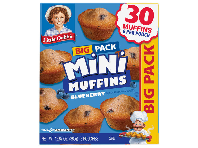 BIG PACK MINI MUFFIN BLUEBERRY