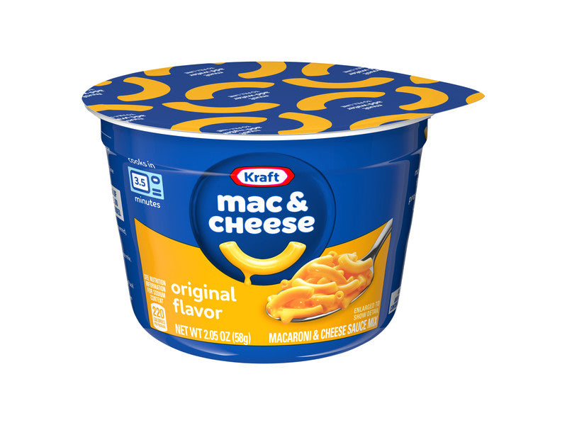 KRAFT EASY MAC & CHEESE CUP MICROWAVE