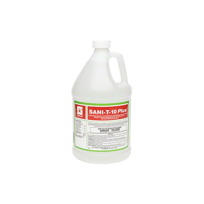 SANI-T-10 PLUS QUAT SANITIZER 1 GAL
