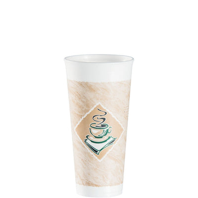 DART 24X16G 24 OZ CAFE G FOAM CUP 500/CS