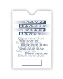 KEY CARD ENVELOPE MULTILINGUAL 500/CS