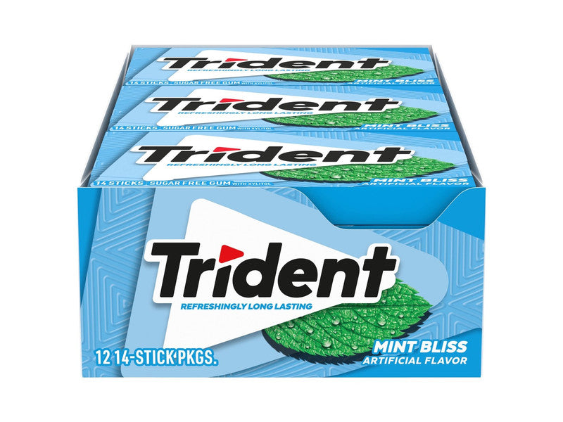 TRIDENT MINT BLISS 12/14 PK