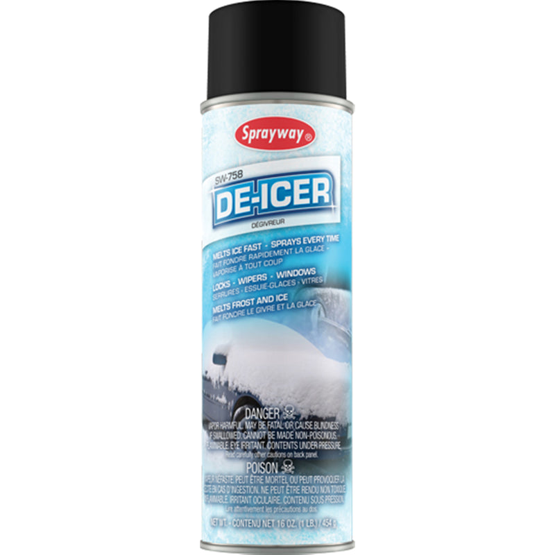 WINDSHIELD DE-ICER AEROSOL 12/16 OZ