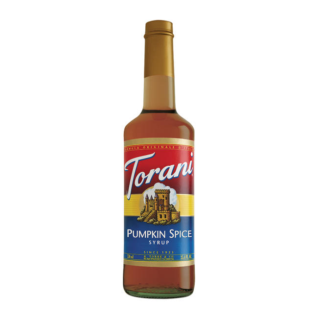 TORANI PUMPKIN SPICE SYRUP 750/ML