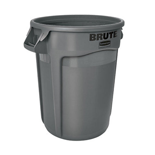 BRUTE VENTED 32 GAL GRAY
