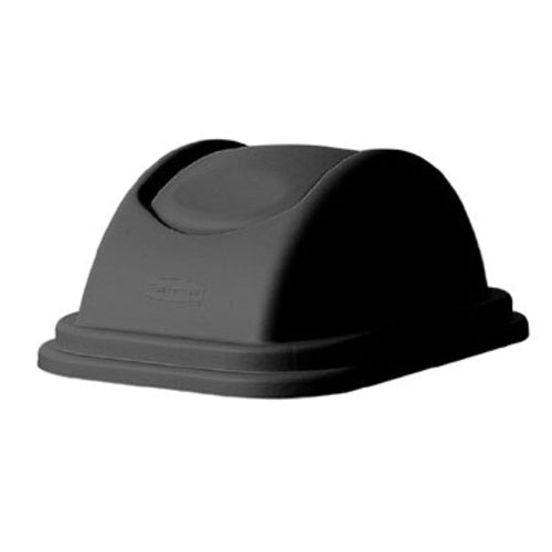 RECTANGULAR SWINGING PLASTIC LID BLACK