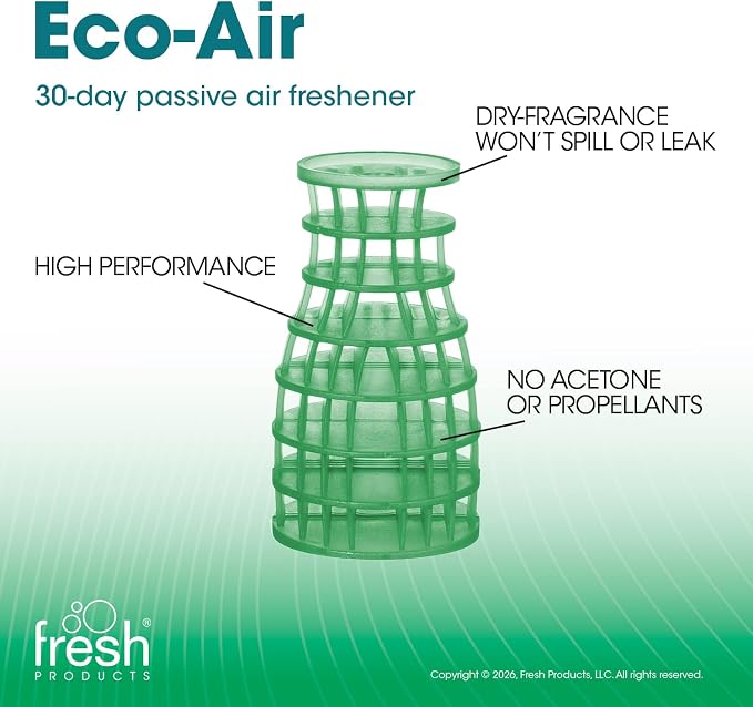 ECO-AIR CUCUMBER MLN AIR FRESHENER 36/CS