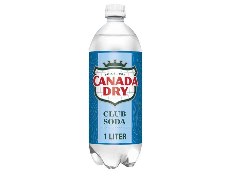 CANADA DRY CLUB SODA BOTTLE 15/1 L