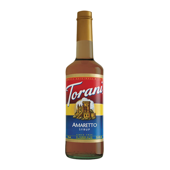 TORANI AMARETTO SYRUP 750/ML