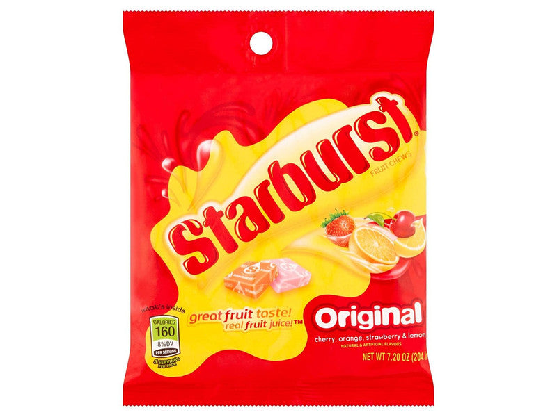 PEG BAG STARBURST 7.2 OZ