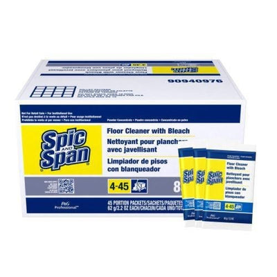 SPIC & SPAN BLEACH FLOOR PKTS 2.2 45/CS