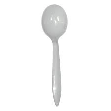 CUTLERY MEDIUM WHITE PP SPOON 1000/CS