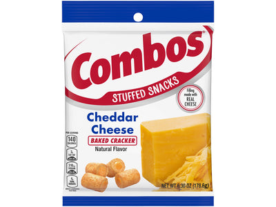 COMBO CHEDDAR CHEESE CRACKER 6.3 OZ