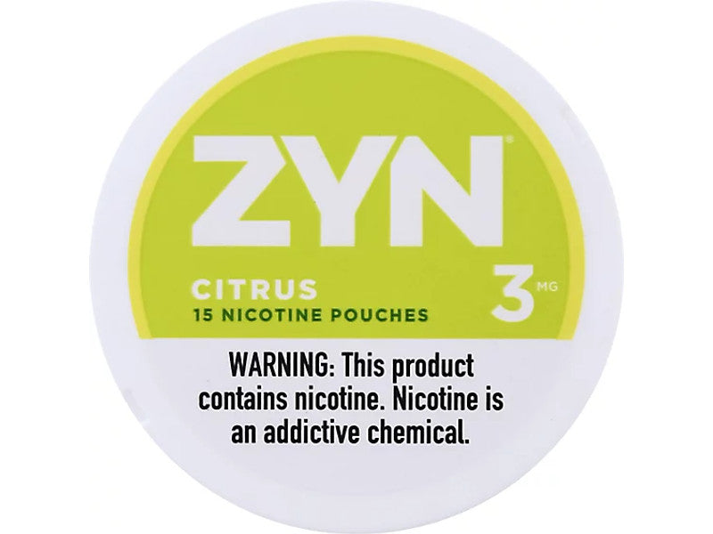 ZYN CITRUS 3 MG 5/.21 OZ