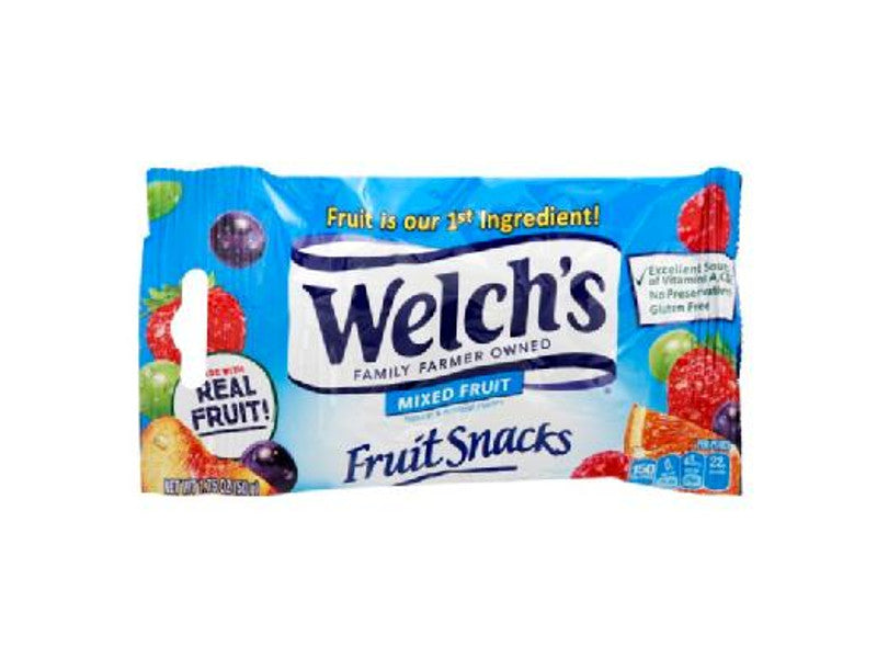 WELCH'S MIX FRUIT FRUIT SNACK 144/1.5 OZ