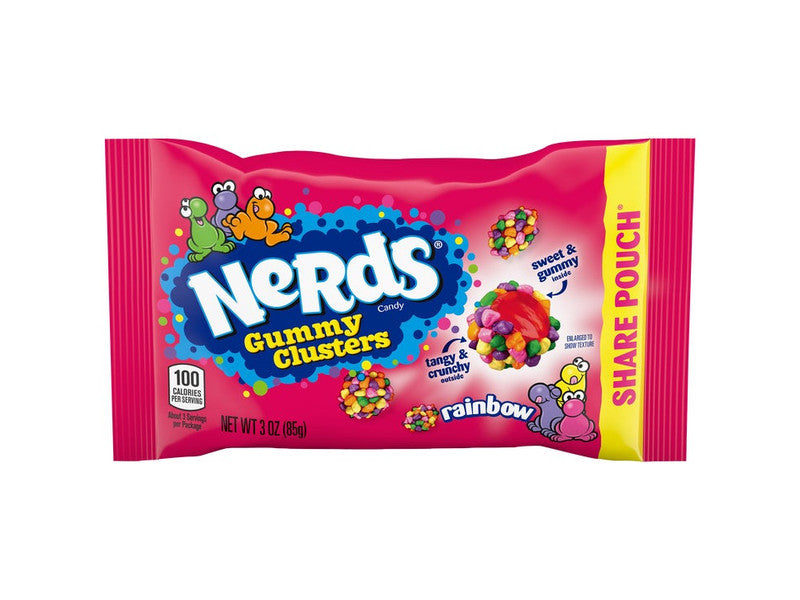 NERDS CLUSTERS SHARE SIZE 12/3 OZ