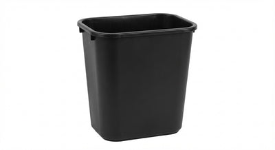 BLACK SOFT SIDED WASTEBASKET 28 QT