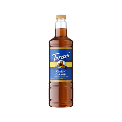 TORANI SF CARAMEL SYRUP 1/LTR