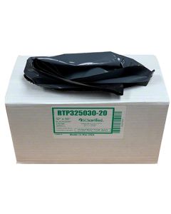 LINER 32X50 3 MIL BLK CONTRACTOR 20/CS