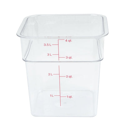 CAMBRO 4SFSCW135 4 QT CLEAR MEASURING
