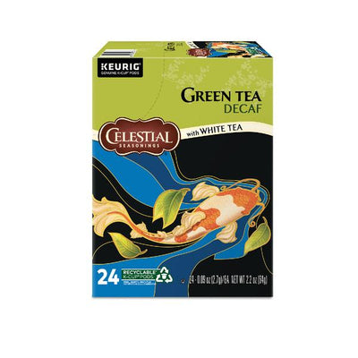 K-CUP DECAFFEINATED GREEN TEA