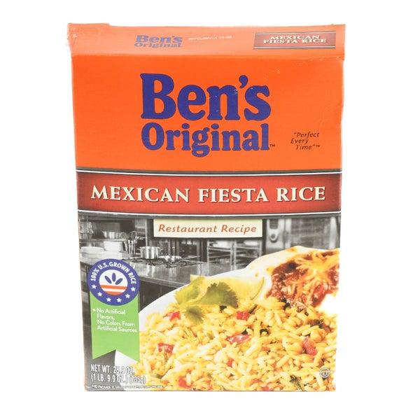 BEN'S MEXICAN FIESTA RICE 6/25.9 OZ