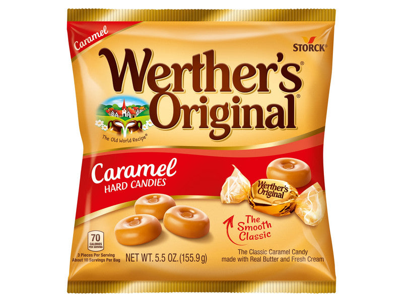 PEG BAG WERTHERS ORIGINAL 5.5 OZ