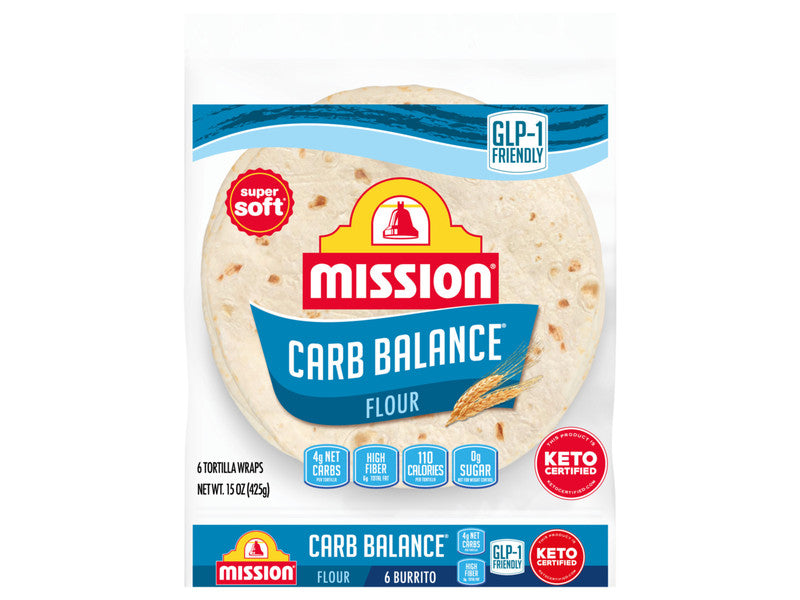 CARB BALANCE BURRITO WHITE 6CT