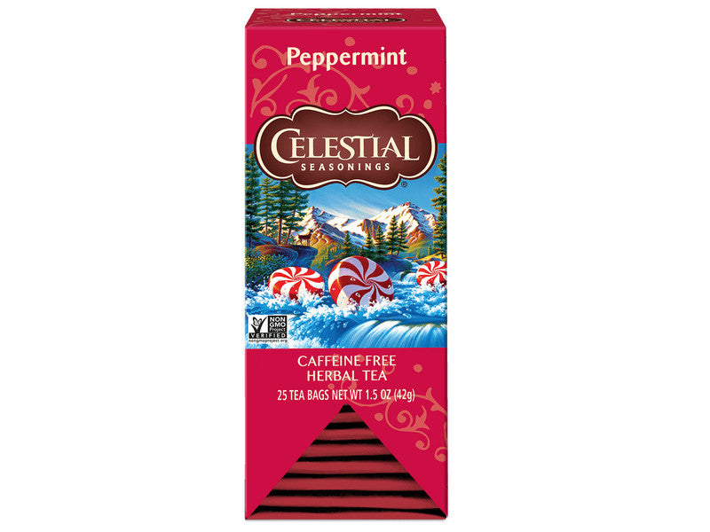CELESTIAL SEASONINGS PEPPRMNT TEA 25/CT