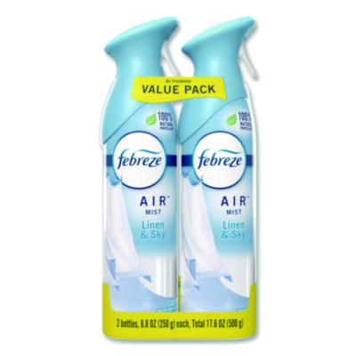 FEBREZE AIR, LINEN AND SKY 8.8 OZ 2/PK