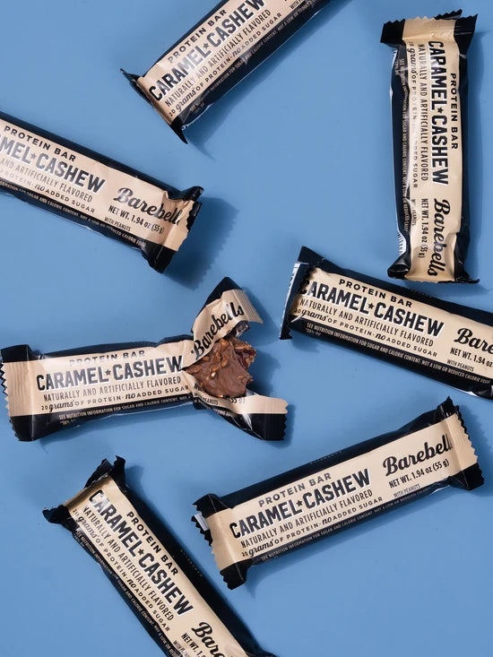 BAREBELLS CARAMEL CASHEW  12 CT
