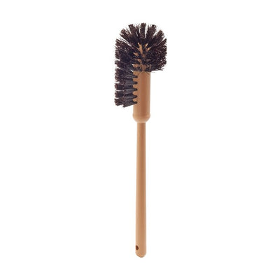 COMMERCIAL GRADE TOILET BRUSH 17" BROWN